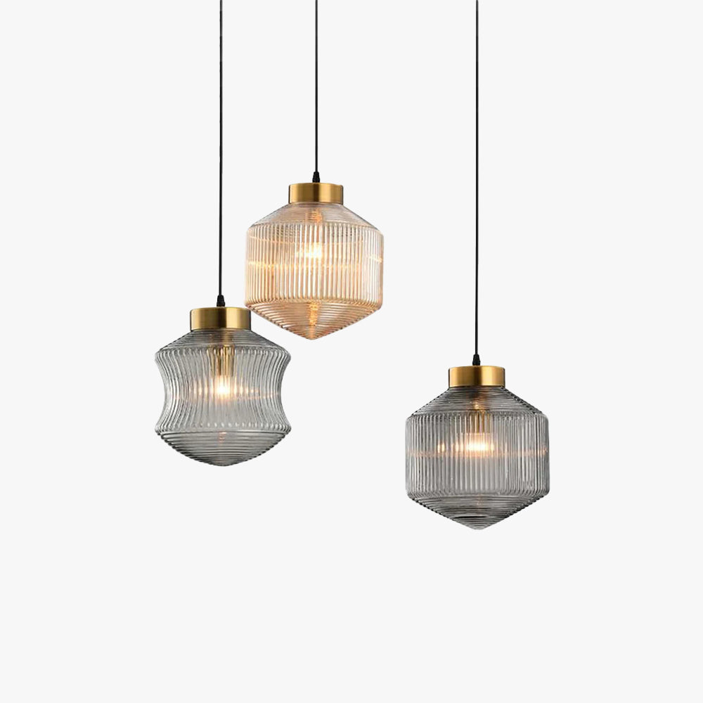 Smoke Glass LED Pendant Light For Cozy Ambience