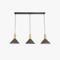 Arisha Blue Conic Cluster Pendant Light For Ambience