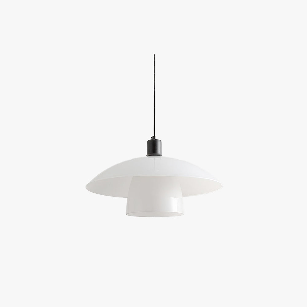 Dimmable White Pendant Light For Dining Room