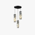 Dimmable Cluster Pendant Light In Black And Gold