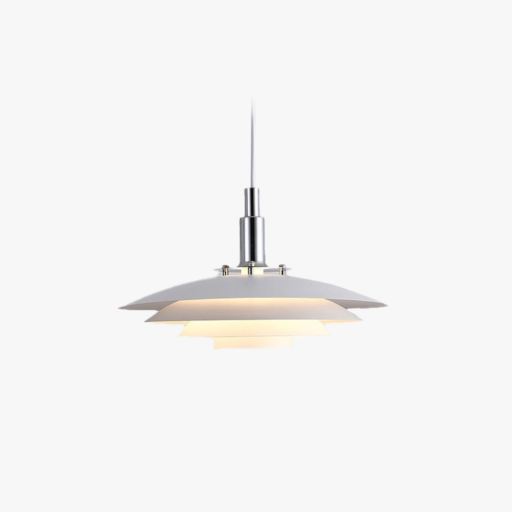 Disc Shaped Metal Pendant Light For Ambient Dining