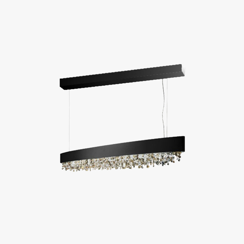 Crystal Pendant Light With Adjustable Color Temperature
