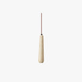 Muto Minimalist Wood Pendant Light With Natural Finish