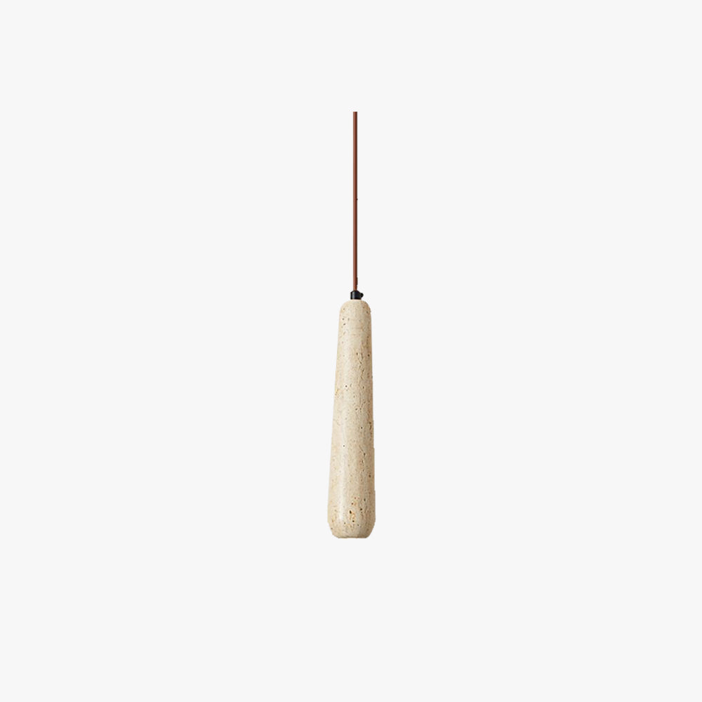 Muto Minimalist Wood Pendant Light With Natural Finish