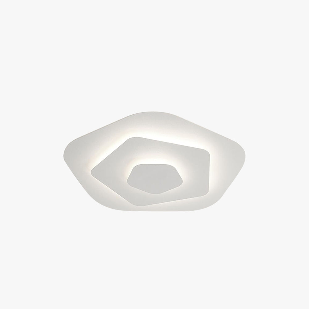 Rose Petal Ceiling Light With Layered Petal Design