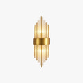Crystal Gold Bedside Wall Lamp For Bedroom