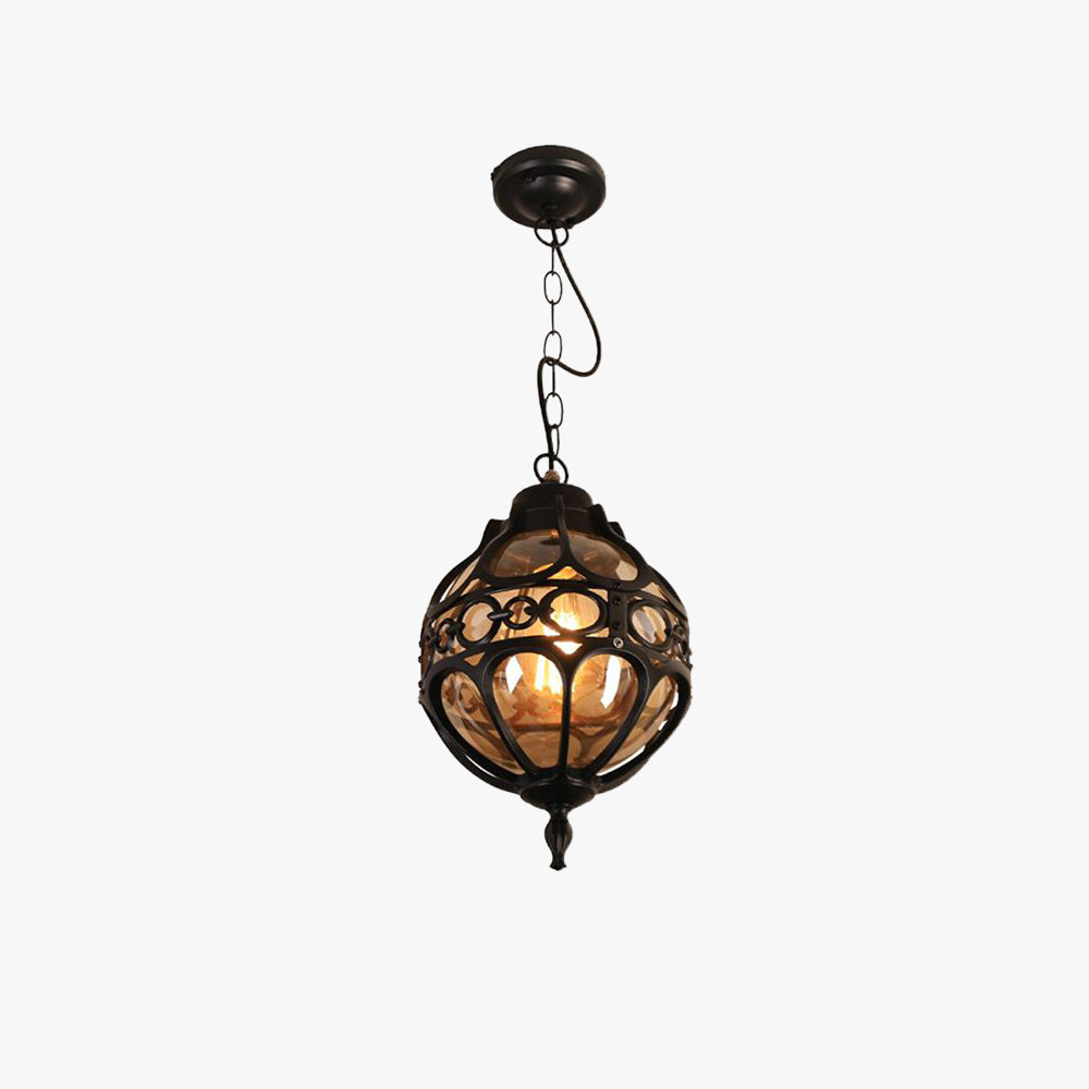 Suspension Sphère Vintage Loft Éclairage Rustique Pour Salle À Manger