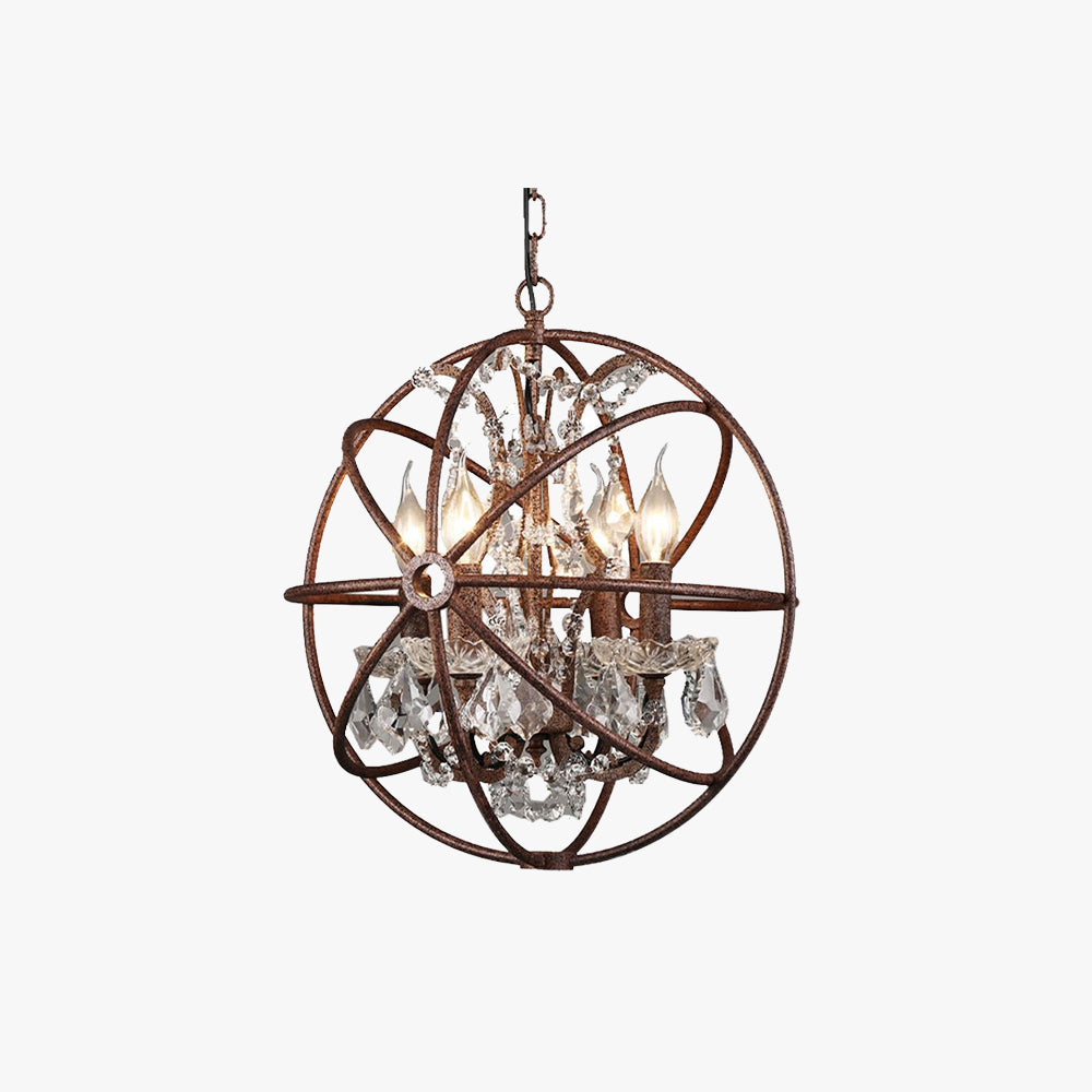 Rustic Pendant Light With Warm Ambience For Bedroom