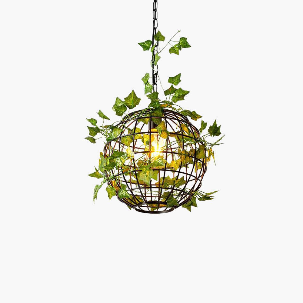 Art Deco Globe Pendant Light For Warm Ambience