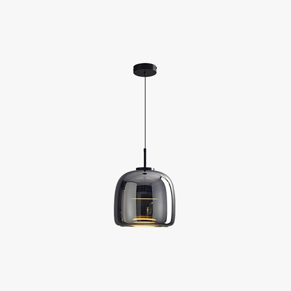 Smoky Glass Pendant Light For Ambient Glow