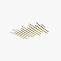 Arisha Modern Linear Wave Flush Mount Ceiling Light Black