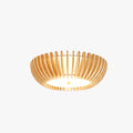 Aurora Wood And Acrylic Round LED Ceiling Light