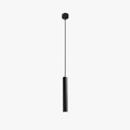 Sleek Black Cylinder Pendant Lamp for Modern Homes