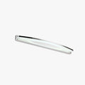 Oval Chrome Vanity Wall Light With Clear Acrylic