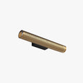 Geometric Brass Vanity Wall Light Modern Metal Column Lamp