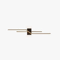Dimmable Minimalist Linear Metal Vanity Wall Light Three Colour Change