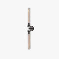 Modern Cylindrical Metal LED Wall Lamp In Black Copper Finish