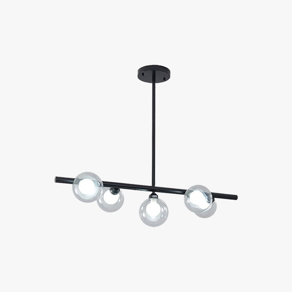 Nordic Linear Pendant Light For Ambient Dining Illumination