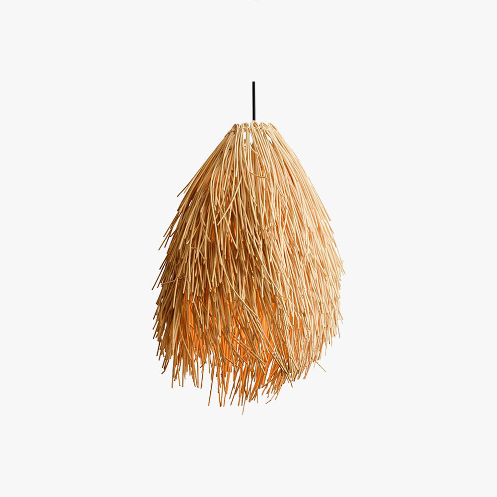 Suspension Rotin Tissé Fait Main Pour Ambiance Naturelle