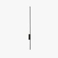 Modern Linear Wall Light In Black Brass For Bedroom