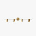 Modern Brass Cylinder Rotatable Spotlight Wall Lamp