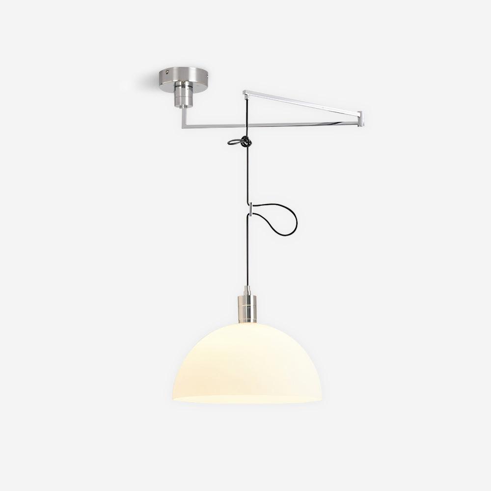 Adjustable Metal Pendant Light for Focused Illumination