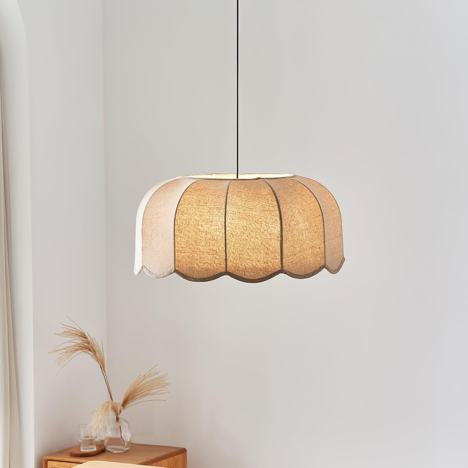 Banana Leaf Pendant Light With Soft Ambient Glow