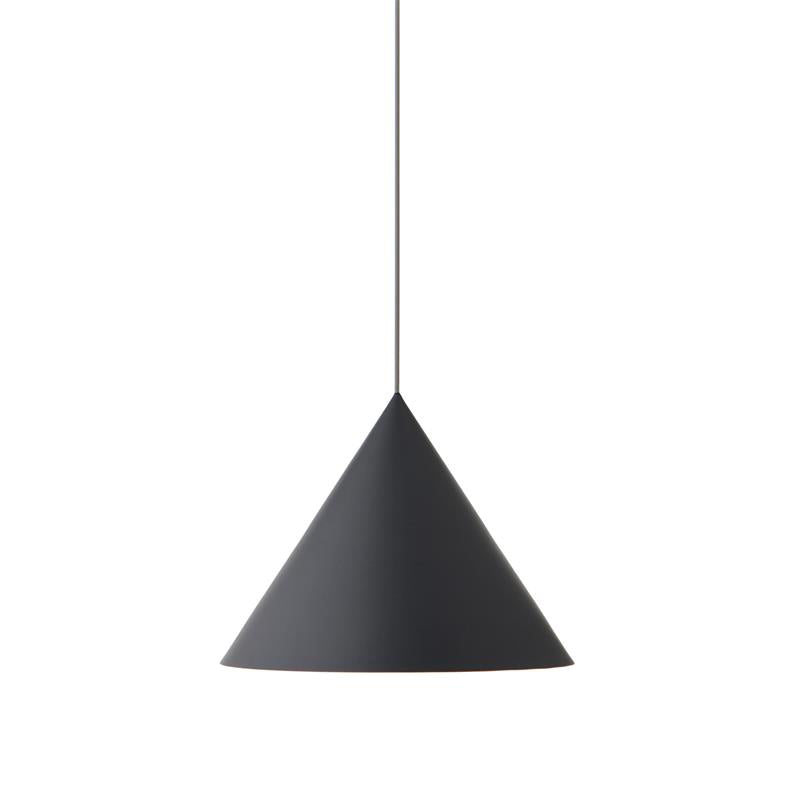 Minimalist Dark Metal Pendant Lamp For Ambient Lighting