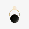 Aurora Gold And Black Triple Ring LED Wall Light