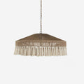 Bohemian Hemp Rope Tassel Chandelier Hardwired E27 Socket