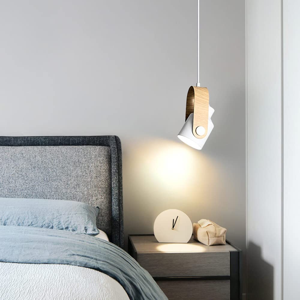 Modern Metal LED Pendant Light For Bedroom Ambience