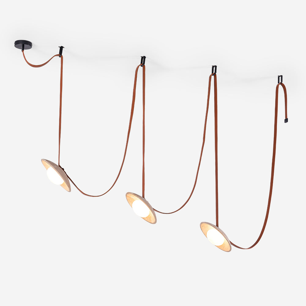 Travertine Pendant Chandelier For Warm Ambience