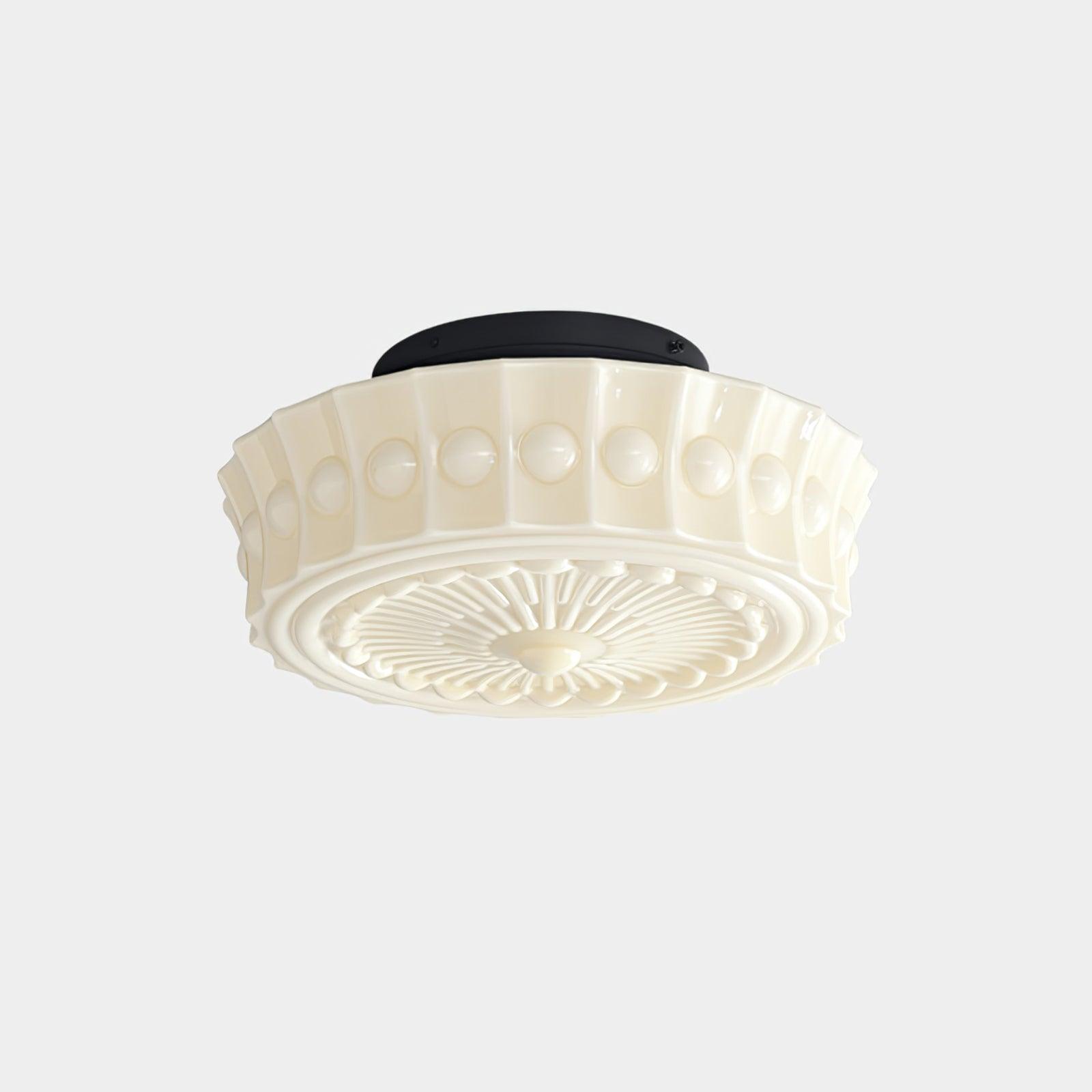 Horizon Glass Ceiling Light With Modern Farmhouse Touch