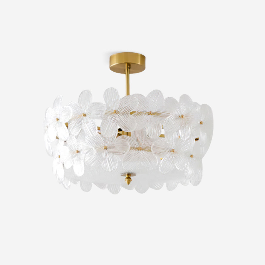 Fionel Glass Semi-Flush Mount Light