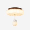 Cloud Bear Ceiling Light For Nursery With Warm Glow Flush Mount