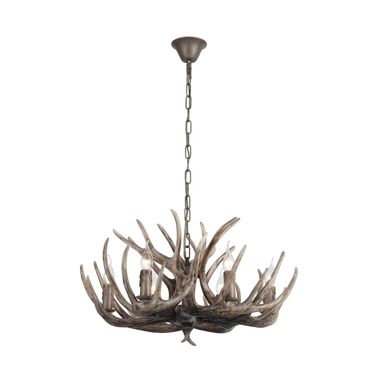 Durable Nordic LED Pendant Light in Resin and Metal