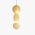 Geometric Paper Lantern Pendant Light With Soft Glow