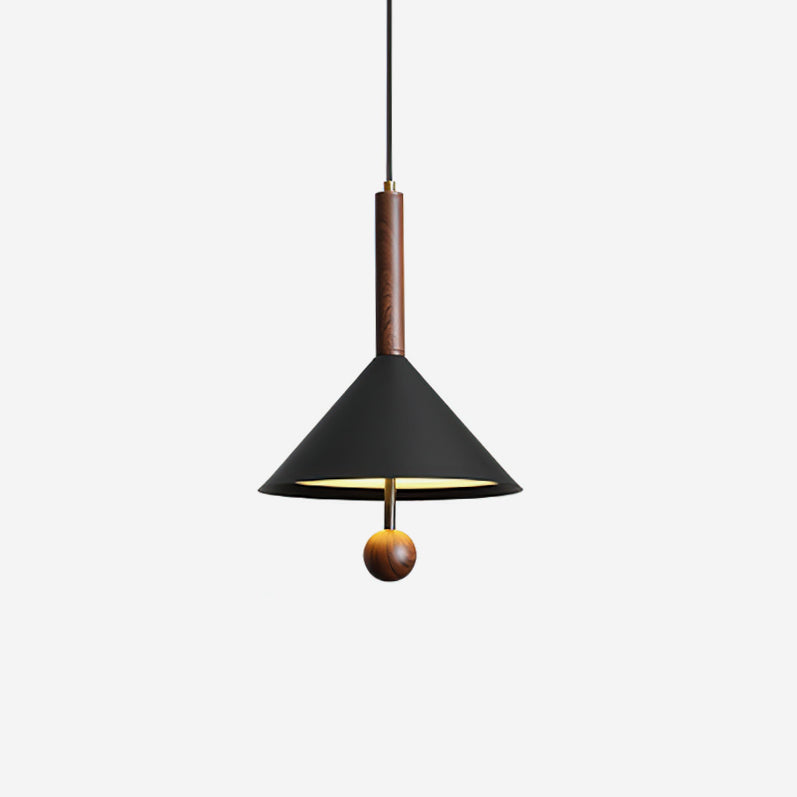 Cone Pendant Light With Integrated LED