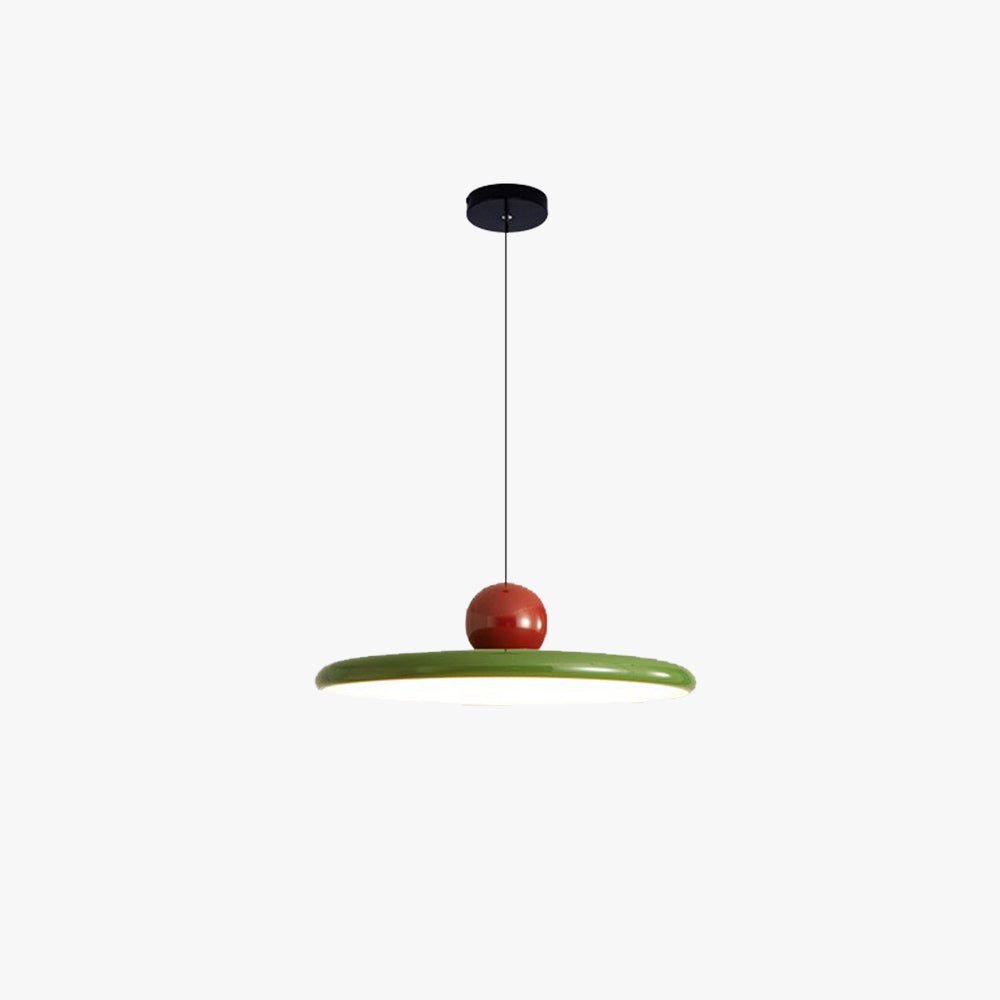 Suspension Soucoupe Volante Métal Acrylique Éclairage LED Moderne