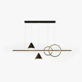 Geometric Linear Pendant Light for Modern Ambience