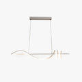 Contemporary Linear Metal Pendant Light For Elegant Lighting