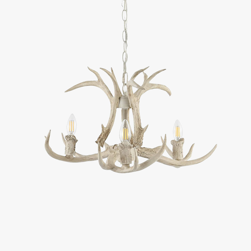 Led Pendant Light With Durable Resin And Metal Construction