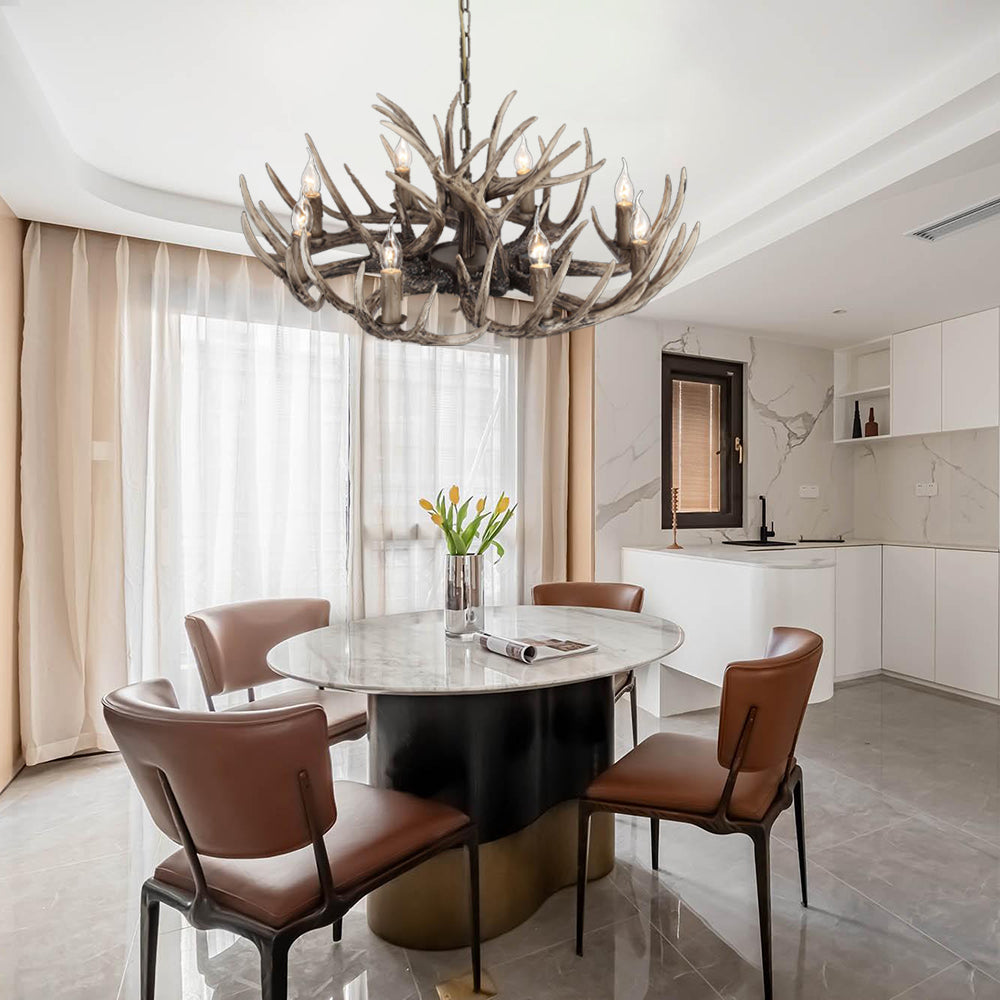 Nordic LED Pendant Light With Wood and Metal Durability