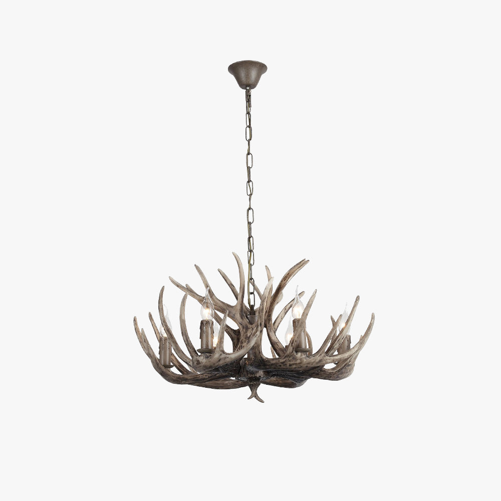 Nordic LED Pendant Light With Wood and Metal Durability
