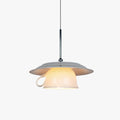 Modern Ceramic Cup Pendant Light For Living Rooms