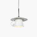 Nordic Ceramic LED Pendant Light With Ambient Glow