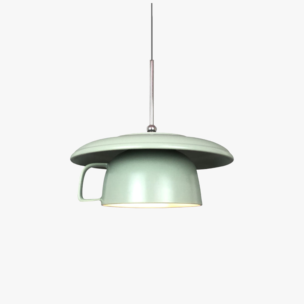 Rustic Ceramic Led Pendant Light For Cozy Living Room