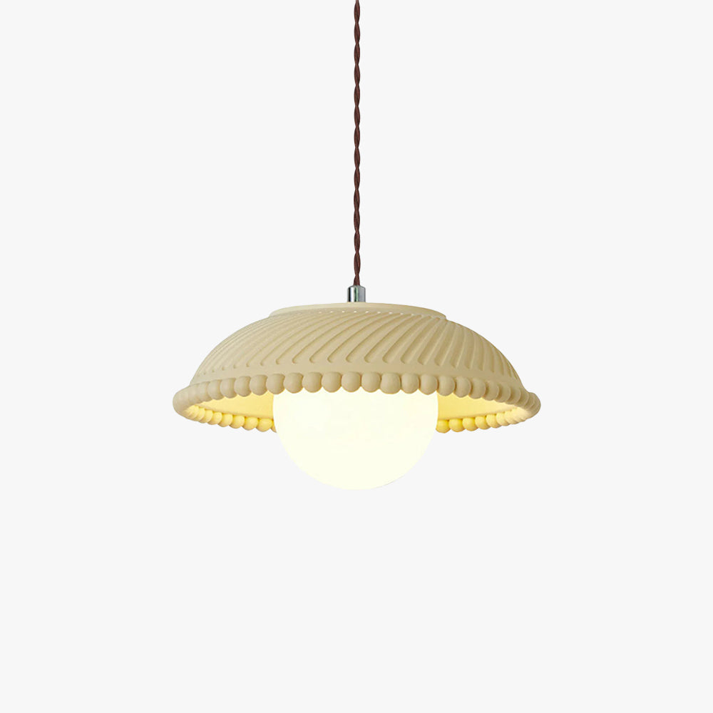 Suspension LED Aria moderne en métal verre et résine — éclairage chic