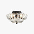 Luna Glass Umbrella Flush Mount Ceiling Light