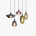Ambient Glass Pendant Light For Living Room
